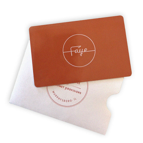 Faye Gift Cards