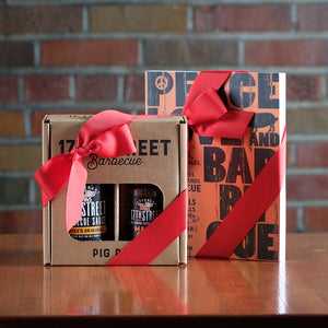 Gift Pack: Pig Pair and Peace, Love and Barbecue Book